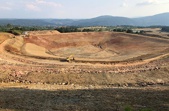 Osmangazi Büyükdeliller Kızılkaya Göleti Geomembran Kaplaması